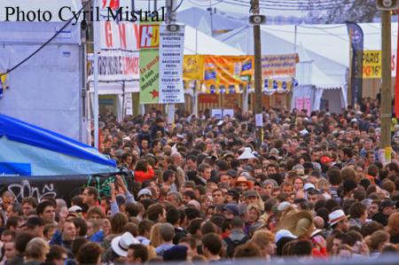 Une allée de la fête le samedi 13 septembre